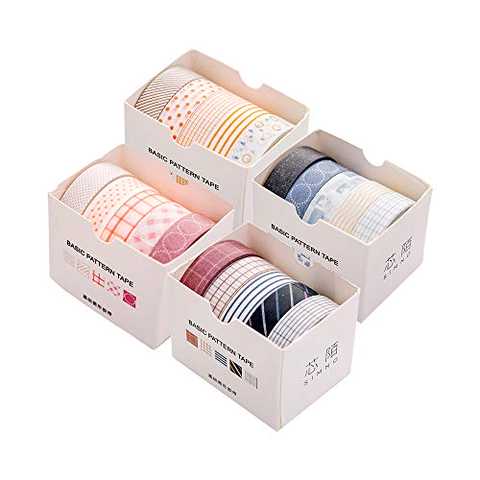 ANZUYA KAWAIIマステ通年20種類セット(春夏秋冬４シーズン×各５種)