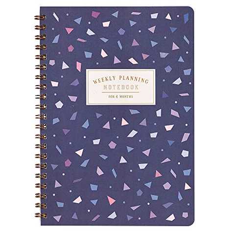 学研ステイフル スタディプランナー ウィークリープランニングノート ネイビー D06519