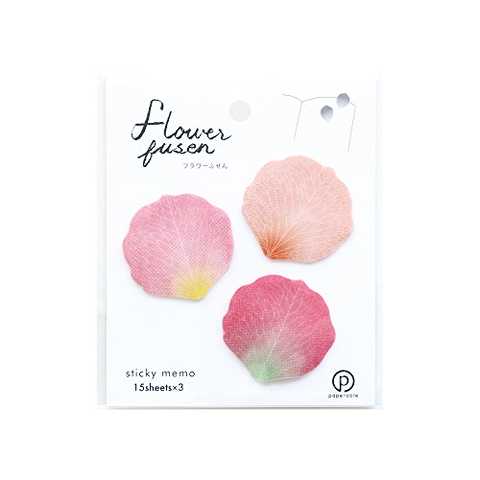 ペパラブル ふせん フラワーふせん ピンク YKP90-2991
