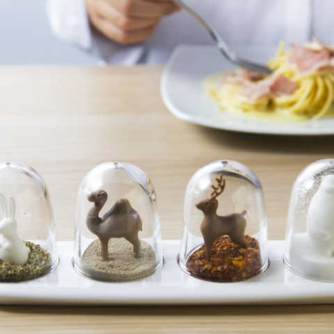 QUALY 調味料入れ シーズニングシェイカー Animal Parade 9004500