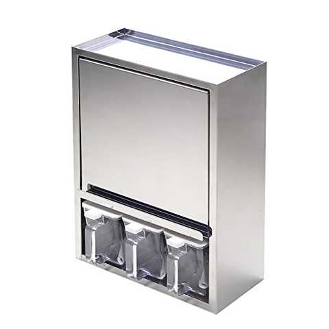 川口工器 ステンレス スパイスラック (3杯) 燕三条製 18683