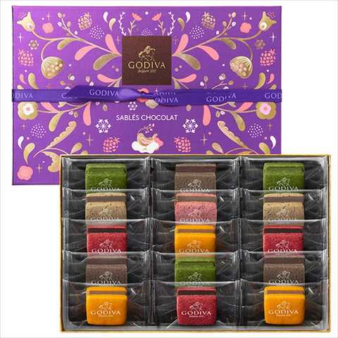 ゴディバ (GODIVA) ウィンター サブレショコラ 15個