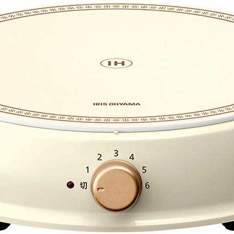 アイリスオーヤマ IHクッキングヒーター IHコンロ 1400W ricopa アイボリー IHL-R14-C
