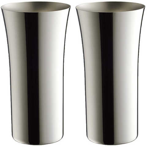 日本製 ビールタンブラー 400ml 2個セット 燕人の匠 ステンレス製 新潟県燕市製造 HB-7476