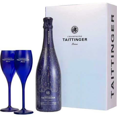 ノクターン スリーヴァー グラスセット [ スパークリング フランス 750ml ] [ギフトBox入り]