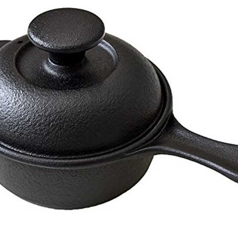 【海外配送対応】南部鉄器 片手鍋 ミニ鍋 内径15.5cm IH・直火・ガスコンロ対応 フライパン 片手 鍋 鉄鍋 ギフト プレゼント