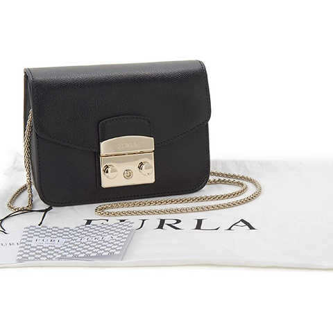(フルラ) FURLA ショルダーバッグ 820676 メトロポリス ブラック