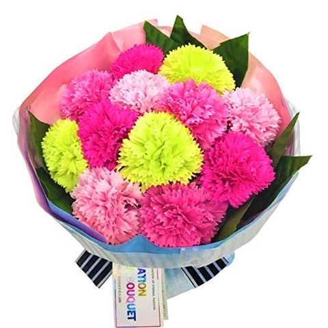 カーネーションダズンブーケ (PINK MIX)