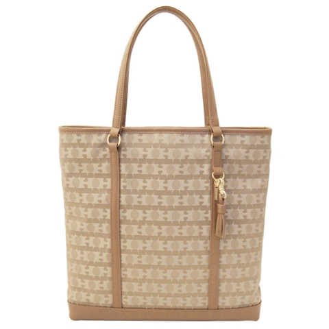 A4 収納 トートバッグ 【濱野皮革工藝】 ジャガード ロングトート