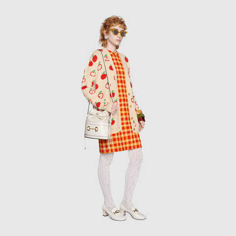 〔グッチ 1955 ホースビット〕バケットバッグ