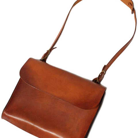 VASCO LEATHER POSTMAN SAKOSSHU (VS-258L)MUSTARD CAMEL