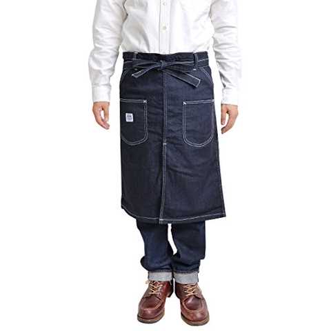 [リー] Lee エプロン おしゃれ デニム ls2027 メンズ レディース ウエスト エプロン ブランド カジュアル フリーサイズ カフェエプロン 前掛け 腰巻き