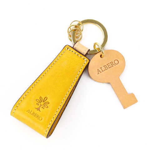 [アルベロ] キーホルダー 本革 ピエロ 6416 レディース