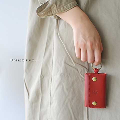 (イルビゾンテ) IL BISONTE 正規品 6連 レザーキーケース 54152-3-09290・54182-3-04490 ユニセックス [国内正規販売店]