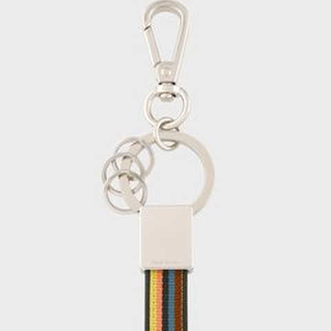 アーティストストライプテープ キーリング／Paul Smith