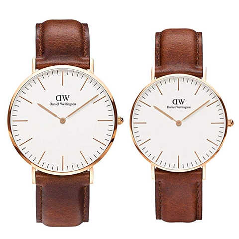 【国内正規品】ダニエルウェリントン Daniel Wellington 腕時計 ペアウォッチ（2本セット）St Mawes セントモーズ/ローズ ペアウォッチ 40mm ＆ 36mm DW00100006 DW00100035