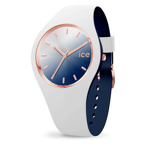 【アイスウォッチ】Ice-watch 腕時計 メンズ ユニセックス ICE duo chic デュオ シック 016983 〈 ホワイトマリン 〉［正規代理店］