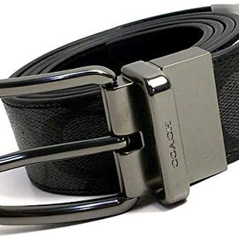 【COACH　コーチ 】〈メンズ〉 リバーシブル ベルト アウトレット F64839 CQBK ブラック　コーチ ＣＯＡＣＨ メンズ レディース
