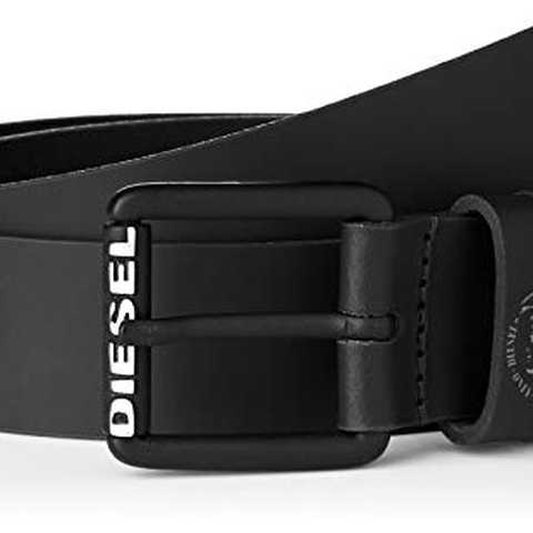 (ディーゼル) DIESEL メンズ ベルト X06028PR227 90 ブラック T8013