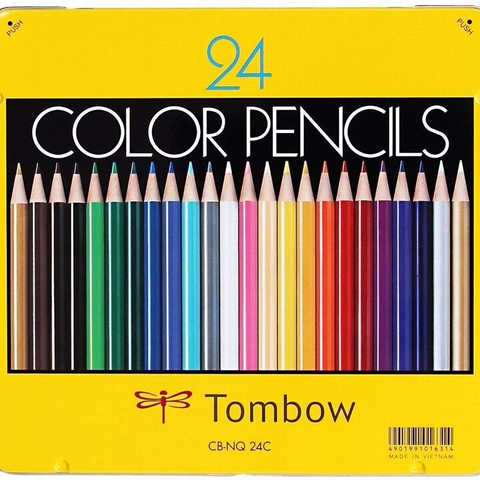 トンボ鉛筆 色鉛筆 NQ 24色 CB-NQ24C