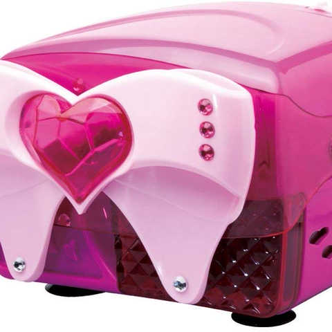 ソニック 鉛筆削り 電動鉛筆削り ハッピースマイルラブカチュエ ピンク SK-697-GP