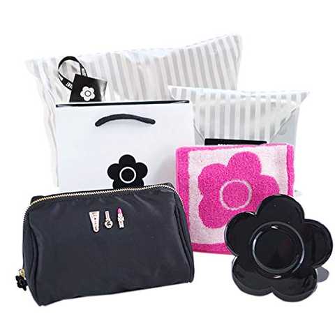 [マリー クワント] ポーチ コンパクトミラー ハンカチ セット