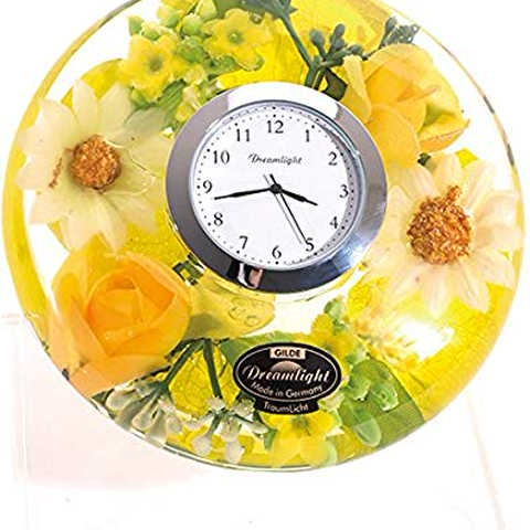 Dreamlight ドリームクロックUFOミニ 時計セット(台付き)スプリングフラワー CDD7241CL