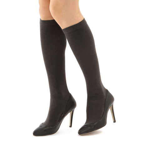 [Tabio]タビオ NEW 綿の着圧ハイソックス 22.0～24.0cm 日本製