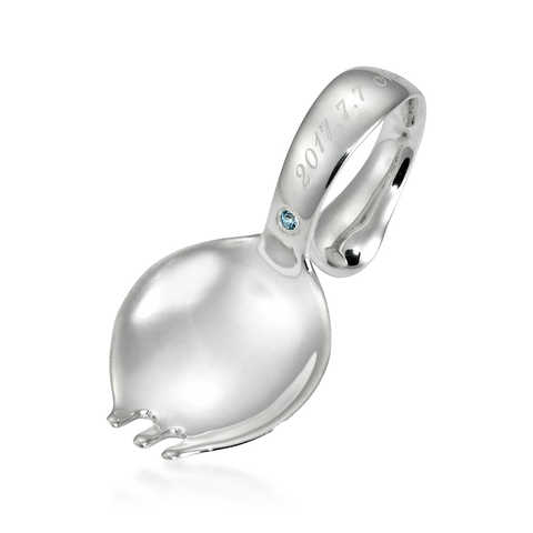 SV925 ベビー BABY FEEDING SPOON AQUAMARINE(3月)