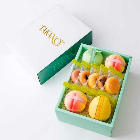 新宿高野 果実ピュアゼリー＆マドレーヌ