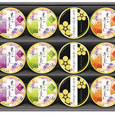 金澤兼六製菓　柔らか羊羹＆加賀棒ほうじ茶ゼリー BHY-20