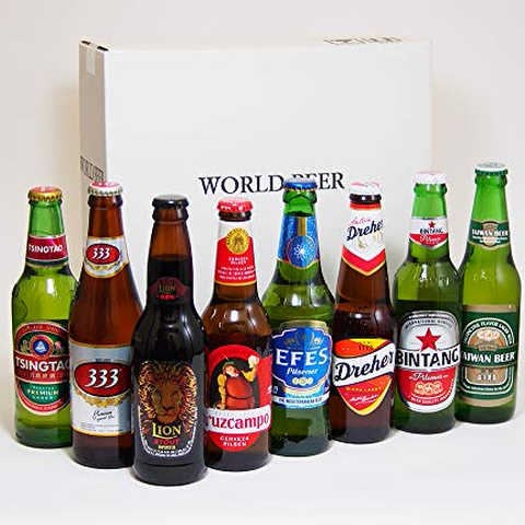 【WEB限定】世界のビールBOX(アジア編) 8本飲み比べ [ インドネシア 2310ml/8本 ]