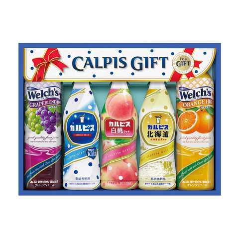 カルピス ギフト VL30 カルピス470ml×3本、Welch's(ウェルチ)900ml×2本 