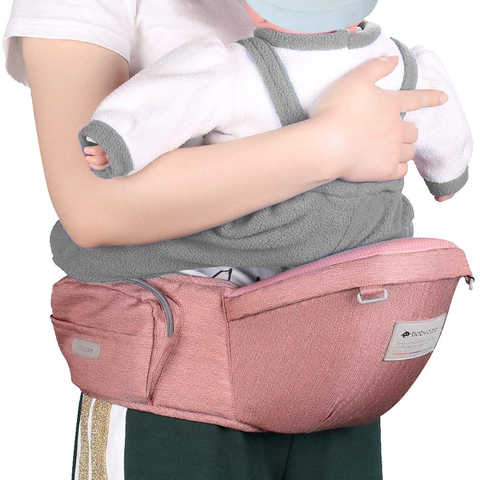ヒップシート抱っこ紐ウエストキャリー,ベビーシート新生児ベビーキャリア子供腰ベルト抱っこ紐ポーチ4wayベビー用品 収納袋付き通気メッシュ夏出産祝い 