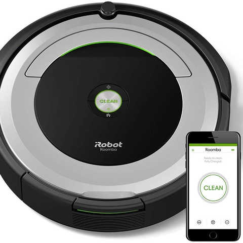 ルンバ 690 アイロボット ロボット掃除機 wifi対応 遠隔操作 自動充電 清掃予約 髪の毛 ペットの毛のゴミ 畳などの床に R690060【Alexa対応】