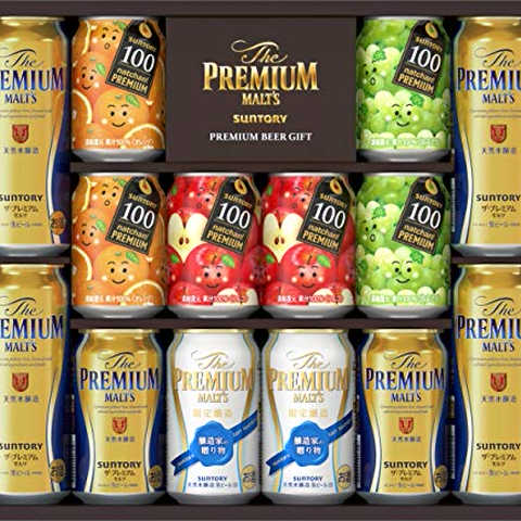 【中元ビールギフト好適品】 ザ・プレミアムモルツ 夏の限定ファミリーギフトセット PF30P [ 350ml×4本、500ml×4本、290ml×6本 ] [ギフトBox入り]