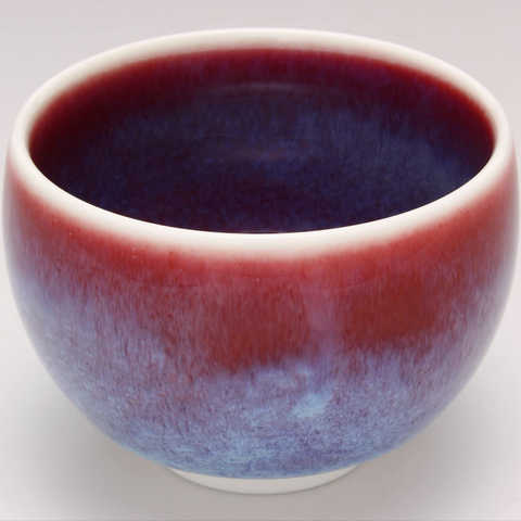 有田焼 真右ェ門窯 ぐい呑 (木箱入) 彩雲