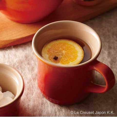 ル・クルーゼ(Le Creuset) マグカップ マグ(SS) 250 ml オレンジ 耐熱 耐冷 電子レンジ オーブン 対応 2個 入り 【日本正規販売品】