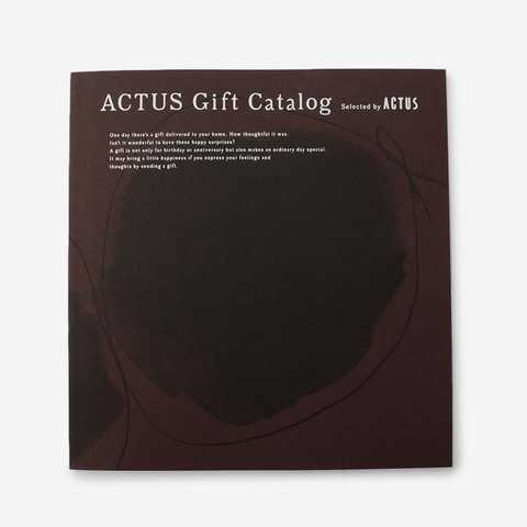 【熨斗】ACTUSギフトカタログ W_R／ワインレッド