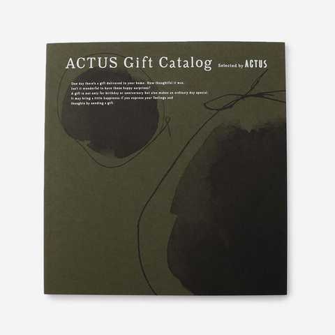 【熨斗】ACTUSギフトカタログ M_G／モスグリーン