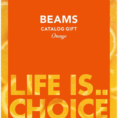 BEAMS CATALOG GIFT ビームスカタログギフト Orange オレンジ 3,000円コース