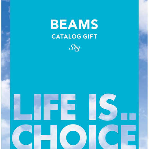 BEAMS CATALOG GIFT ビームスカタログギフト Sky スカイ 5,000円コース 包装紙：レガロ