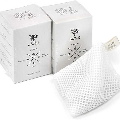 iori-friendly（伊織オリジナル マグちゃん）2個セット 洗濯用品 マグネシウム 洗浄 消臭 除菌 2P