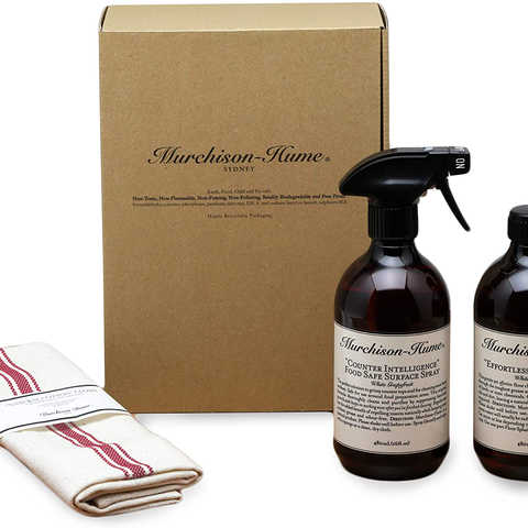 マーチソンヒューム"キッチンクリーン"セット フードセーフスプレー+フロアースプラッシュ 480ml クロスセット 05207273