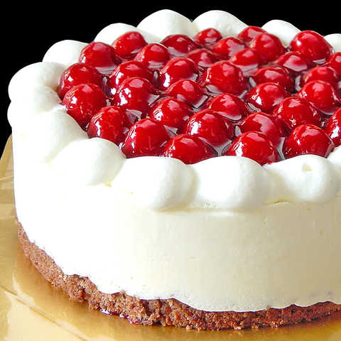 洋菓子店カサミンゴー 最高級洋菓子 シュス木苺 レアチーズケーキ (誕生日プレート無し, 15cm)
