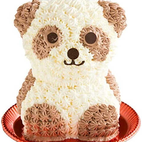 西内花月堂 立体 パンダケーキ ( プレーン )