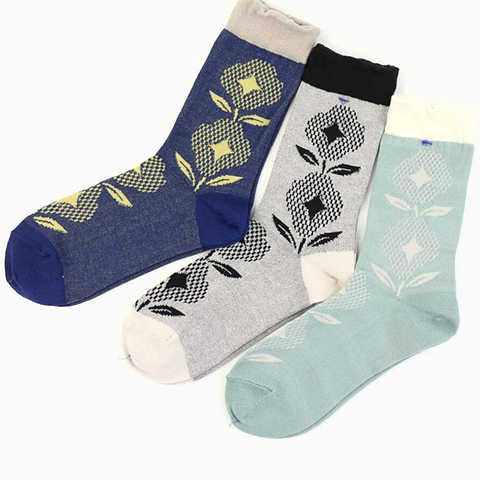 [フレンチブル] 靴下 ビオラソックス レディース