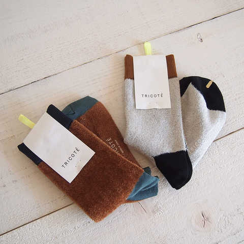 【TRICOTE】 トリコテ ソックス/BICOLOUR SOCKS