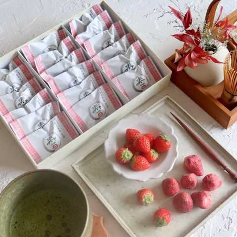 芦屋含浸果実 寿苺 18粒入 