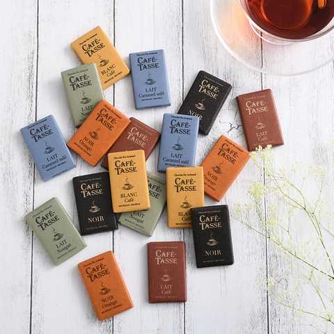 カフェタッセ（CAFE-TASSE）ミニタブレットアソート缶入 18個入り